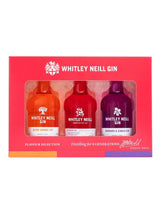 Whitley Neil Trio Set Blood Orange Raspberry Rhubarb Ginger Gin Gift Set 5cl