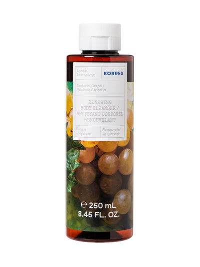 Korres Santorini Grape Body Cleanser Shower Gel 250ml