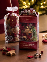 Red & Gold Festive Spice Pot Pourri Home Fragrance