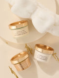 Set of 3 Vanilla Rush Face Masks and Bow Headband Gift Set