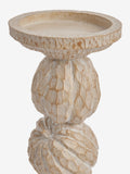 Natural Pumpkin Pillar Candle Holder, imported from the UK
