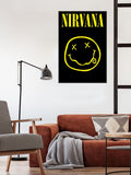 Pyramid International Nirvana Smiley Framed Maxi Poster
