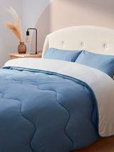 Silentnight 10.5 Tog Seersucker Coverless Duvet & Pillowcase Set
