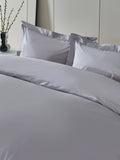 Silver 144 Thread Count Duvet Cover and Pillowcase Set