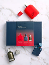 Adventurer, Code Red, and L'Homme Men's Fragrance Gift Set with 100ml and 30ml Bottles