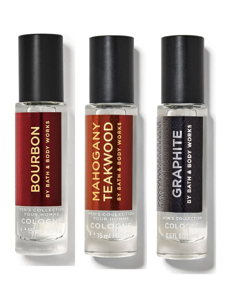 Bath & Body Works Cologne Trio Gift Set (Worth Over £52)