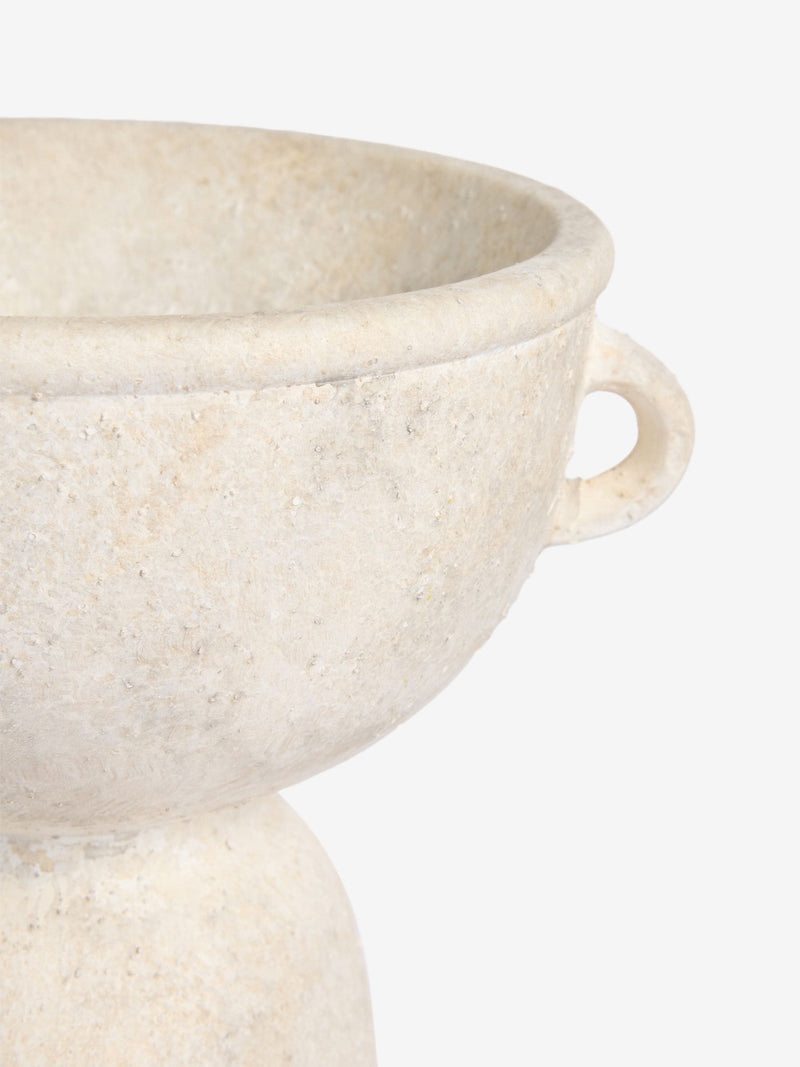 Lydford Ceramic Trinket Dish Natural 15cm, imported from the UK