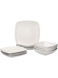 Creative Tops white square dinner set 12 piece - British product