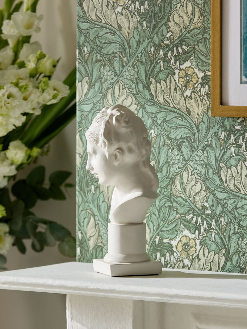 Laurence Llewelyn-Bowen ivory Grecian bust ornament 25cm height, UK version