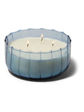Paddywax Ripple Glass Peppered Indigo Candle 340g