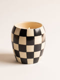 Paddywax Checkmate Black & Checkered Porcelain Candle 311g