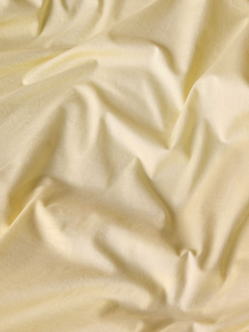 MADE.COM buttermilk yellow extra deep fitted bed sheet, imported from the UK