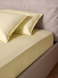 MADE.COM buttermilk yellow extra deep fitted bed sheet, imported from the UK