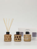 French Connection Natural Mix Woven Detail Trio of Reed Diffuser Gift Set 3 X 50ML
