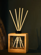 French Connection Wooden Surround Orange Ginger Reed Diffuser 100ML