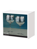 Artland blue filigree gin glasses set of 2 - British product