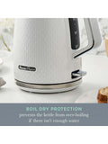 Swan White Elegance Jug Kettle 1.7L (British brand)