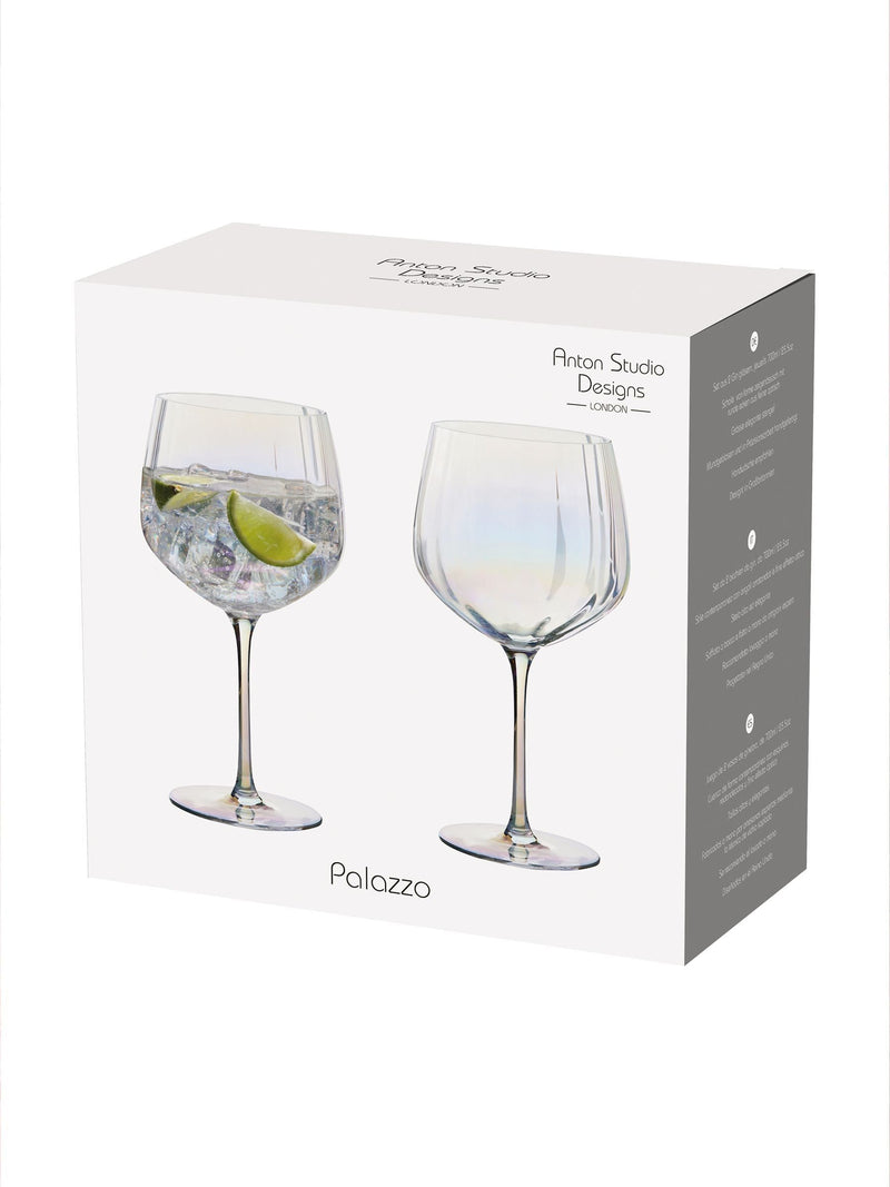 Anton Studio Designs Palazzo gin glasses set of 2 - British product