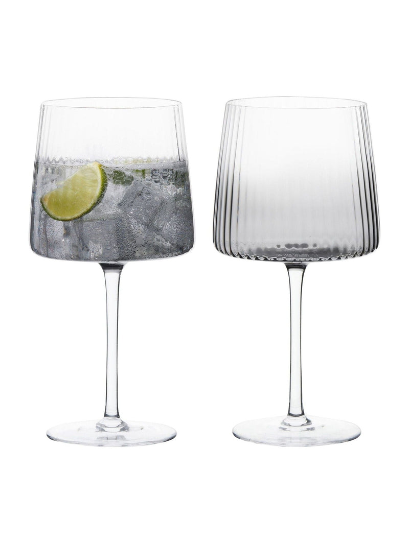 Anton Studio Designs smoke empire gin glasses set of 2 - British product