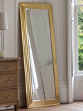 Gold Graysen tall mirror measuring 69x169cm, UK version