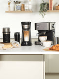 Salter Silver Manual Espresso Machine (British brand)