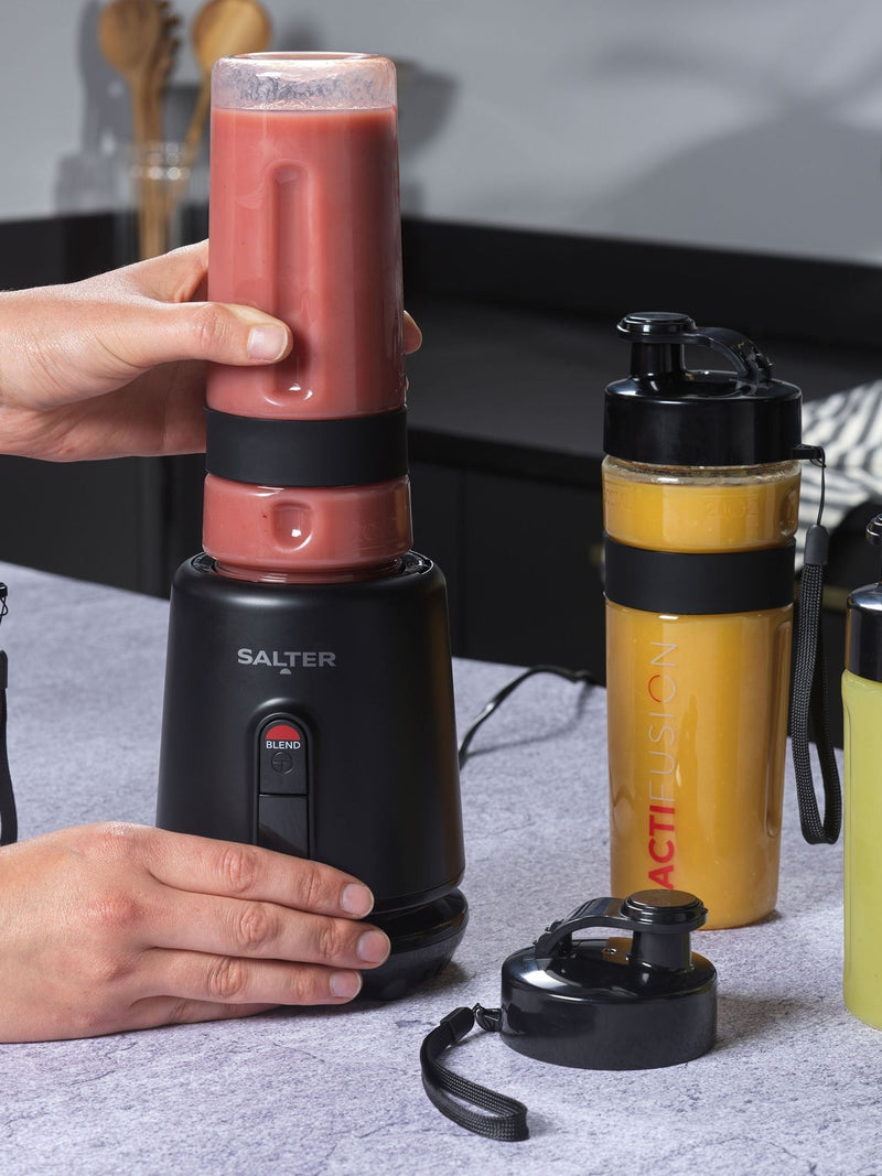 Salter Black Kuro Food Blender Set