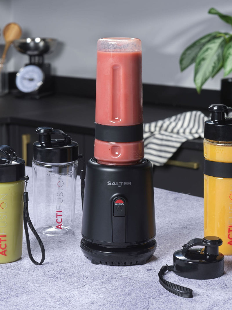 Salter Black Kuro Food Blender Set