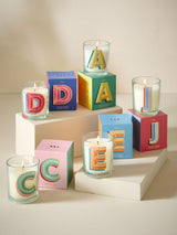 Multi Monogram Orange Blossom Scented Candle