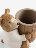 Natural Bertie Bear Spa Storage Jar