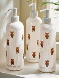 Hamish dispenser bottles Natural Hamish Print Set of 3 (British brand)