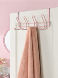 Pink over door hook, imported from the UK
