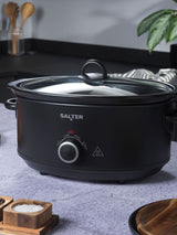 Salter Black Kuro 6.5L Slow Cooker