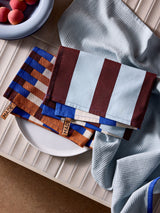 MADE.COM Set of 3 Brown Terri Tea Towels