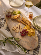 Grey Valencia Mango Wood Large Serving Cheese Board