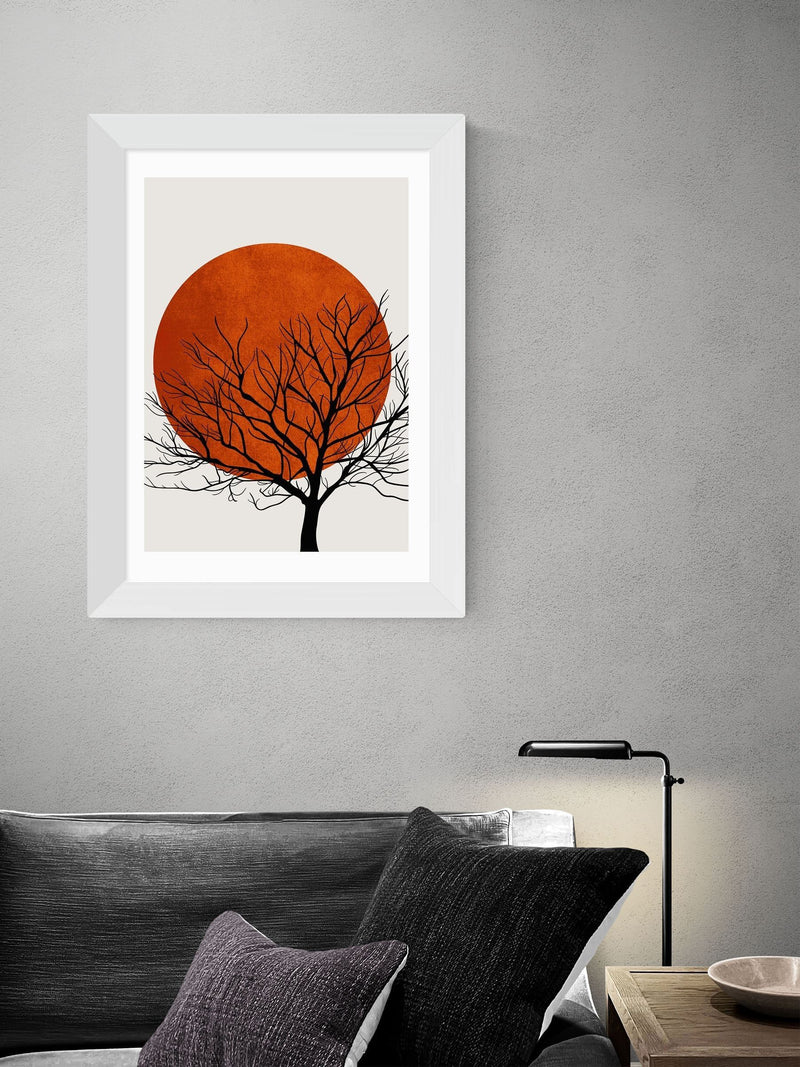 East End Prints White Warm Winter art print - British product
