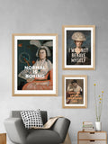 Oh! Fine Art Oak Let Me Overthink This art print - British product