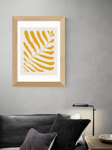 East End Prints Oak Yellow Plant by Alisa Galitsyna Art Print