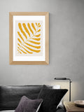 East End Prints Oak Yellow Plant art print - British product