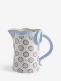 Cath Kidston blue bow jug vase 30cm height - British product