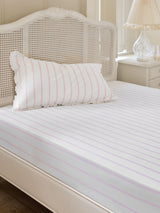 Shabby Chic by Rachel Ashwell Pink Cabana Stripe Fitted Bed Sheet