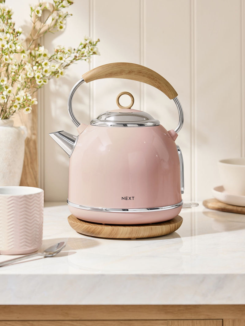 Malvern Pink Kettle 1.7 litre, imported from the UK