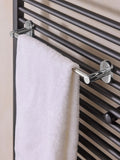 Oslo Chrome Magnetic Extendable Towel Rail 30cm - British product