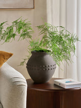 Loxley Grey Bobble Textured Ceramic Vase Medium