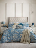 Laura Ashley Blue Seaspray Marlbrook duvet cover and pillowcase set, UK version