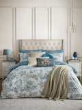 Laura Ashley Blue Seaspray Marlbrook duvet cover and pillowcase set, UK version