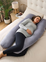 Silentnight Medium Grey Pregnancy Body Support Pillow