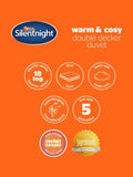 Silentnight Warm & Cosy 18 Tog Double Duvet (British brand)