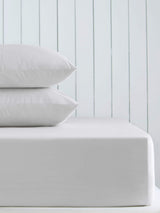Grey Light Cotton Rich Deep Fitted Bed Sheet