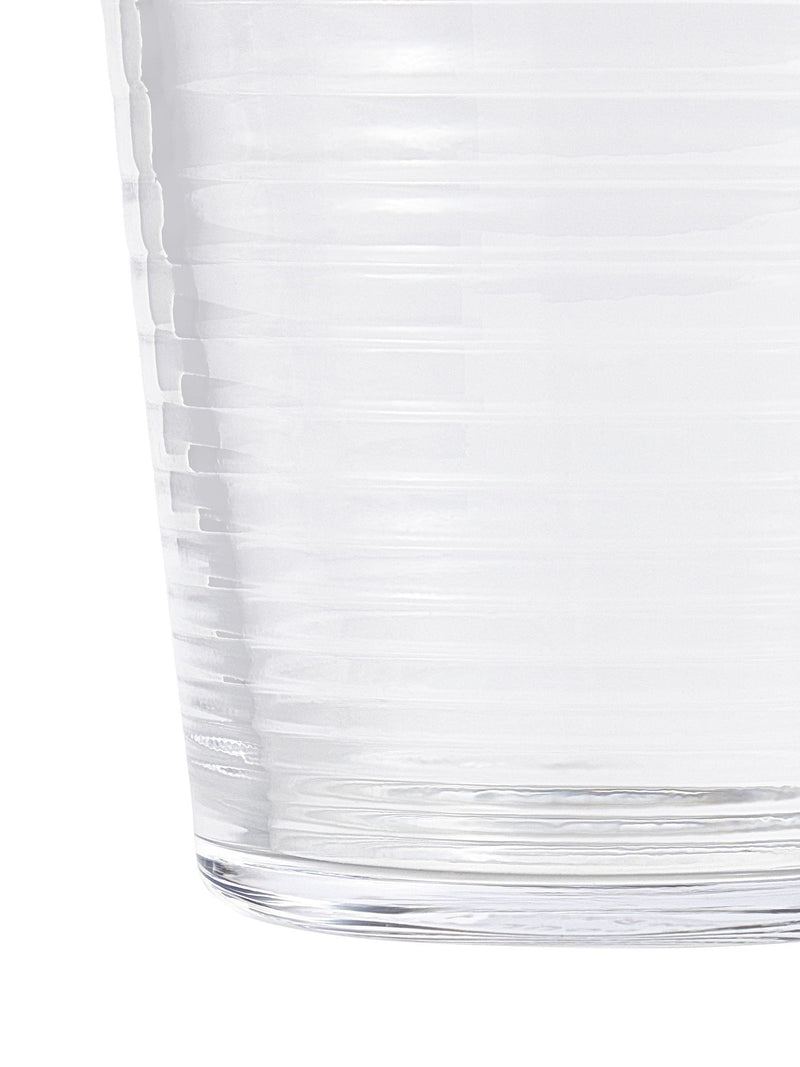 Royal Doulton clear maze highball glasses set of 4, imported from the UK