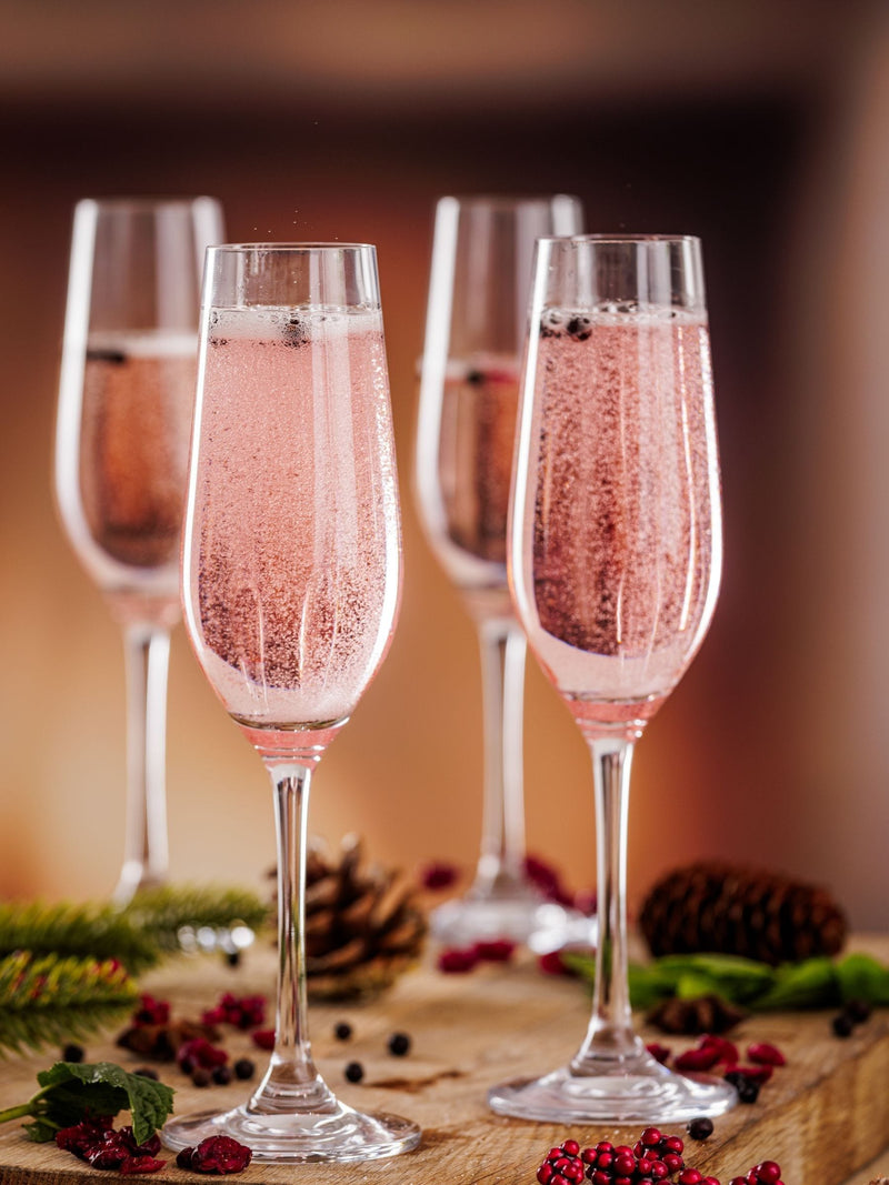 Ravenhead Kings flute glasses 20cl set, imported from the UK